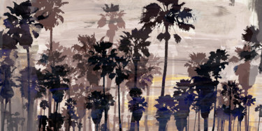 VENICE BEACH I by Sven Pfrommer - 70x140 cm Printmaking titled "VENICE BEACH I by S…" by Sven Pfrommer, Original Art, Analog Print