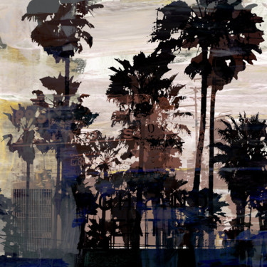 CALIFORNIA DREAMING by Sven Pfrommer - 100x100 cm Printmaking titled "CALIFORNIA DREAMING…" by Sven Pfrommer, Original Art, Analog Print
