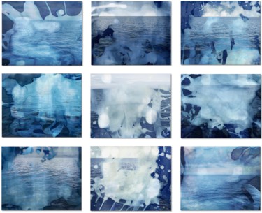 NINE OCEANS - by Sven Pfrommer - Multi Panel Artwork Gravures & estampes intitulée "NINE OCEANS - by Sv…" par Sven Pfrommer, Œuvre d'art originale, Tirage argentique