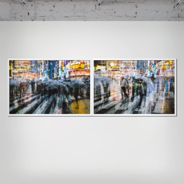 TOKYO CROSSING X - Limited Edition of 3 Photograph Printmaking titled "TOKYO CROSSING X -…" by Sven Pfrommer, Original Art, Analog Print