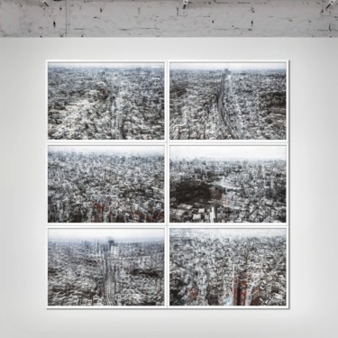 Obrazy i ryciny zatytułowany „TOKYO SKY - Limited…” autorstwa Sven Pfrommer, Oryginalna praca, Srebrny nadruk