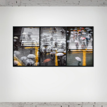 Obrazy i ryciny zatytułowany „TOKYO CROSSING II -…” autorstwa Sven Pfrommer, Oryginalna praca, Srebrny nadruk