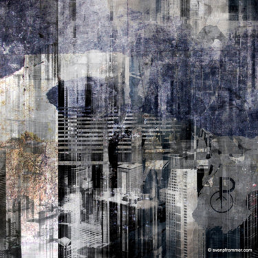 Druckgrafik mit dem Titel "CHICAGO ART I B by…" von Sven Pfrommer, Original-Kunstwerk, Analogdruck