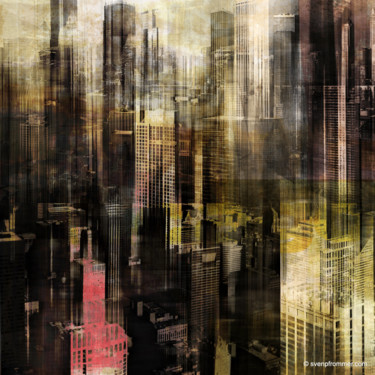 CHICAGO STYLE I by Sven Pfrommer - Artwork is ready to hang Printmaking titled "CHICAGO STYLE I by…" by Sven Pfrommer, Original Art, Analog Print