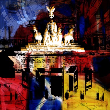 "BERLIN ART XIII by…" başlıklı Baskıresim Sven Pfrommer tarafından, Orijinal sanat, Analog Baskı