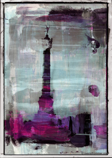 PARIS POLA IV by Sven Pfrommer - 130x100 cm Printmaking titled "PARIS POLA IV by Sv…" by Sven Pfrommer, Original Art, Analog Print