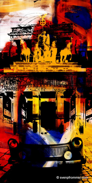 Printmaking titled "BERLIN ART XIV by S…" by Sven Pfrommer, Original Artwork, Analog Print