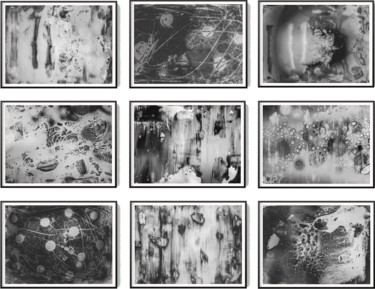 Druckgrafik mit dem Titel "Scanography Multi -…" von Sven Pfrommer, Original-Kunstwerk, Analogdruck