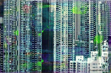 HONG KONG Sky VI by Sven Pfrommer - Artwork is ready to hang Printmaking titled "HONG KONG Sky VI by…" by Sven Pfrommer, Original Art, Analog Print