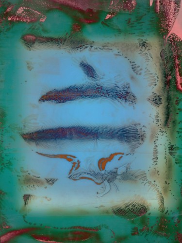 Gravures & estampes intitulée "Abstract Scanograph…" par Sven Pfrommer, Œuvre d'art originale, Tirage argentique