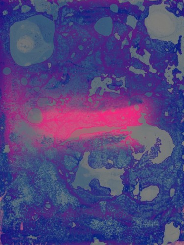 Estampas & grabados titulada "Abstract Scanograph…" por Sven Pfrommer, Obra de arte original, Impresión analógica