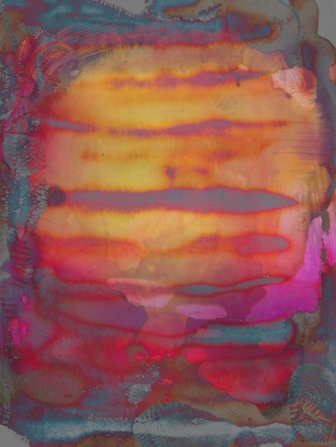 Abstract Scanography XXVII - by Sven Pfrommer Gravures & estampes intitulée "Abstract Scanograph…" par Sven Pfrommer, Œuvre d'art originale, Tirage argentique