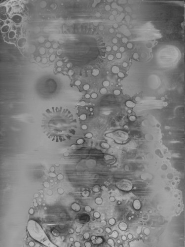 Obrazy i ryciny zatytułowany „Abstract Scanograph…” autorstwa Sven Pfrommer, Oryginalna praca, Srebrny nadruk