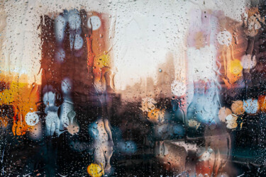 Photography titled "RAINY DAYS IN MANIL…" by Sven Pfrommer, Original Artwork, Analog Print Mounted on Aluminium