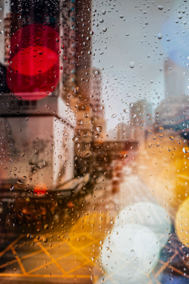 Photography titled "RAINY DAYS IN HONG…" by Sven Pfrommer, Original Artwork, Analog Print Mounted on Aluminium