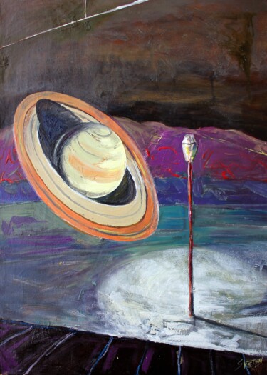 Painting titled "Scale II" by Svetlin Kolev, Original Artwork, Acrylic