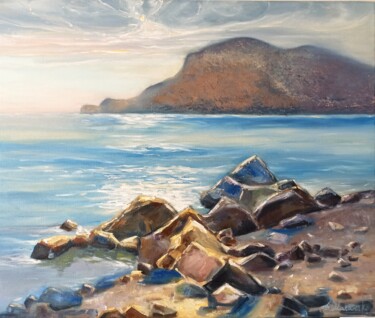 Painting titled "The painting seasca…" by Sveta Makarenko, Original Artwork, Oil