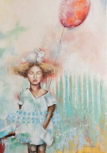 Malerei mit dem Titel "Light-heartedness" von Sveta Makarenko, Original-Kunstwerk, Öl