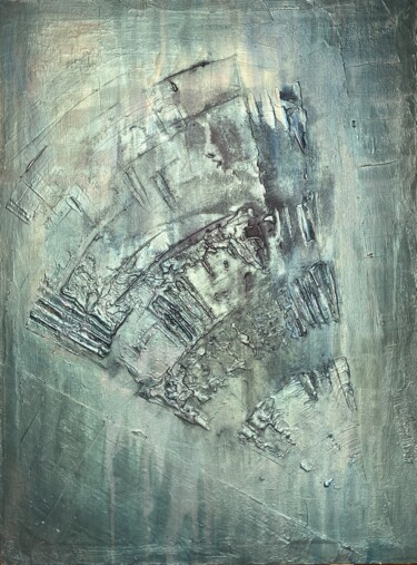 Pintura intitulada "Windy forest (abstr…" por Sveta Zvonkaya, Obras de arte originais, Acrílico