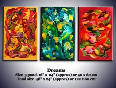 Картина под названием "Dreams" - Svetafridman, Подлинное произведение искусства