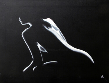 Peinture intitulée "Sexy Nude" par Svetlana Bagdasaryan, Œuvre d'art originale, Huile