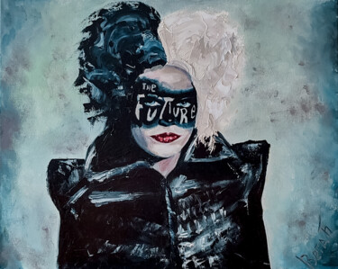 Картина под названием "Cruella" - Светлана Березова, Подлинное произведение искусства, Масло