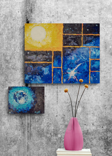 Картина под названием "Revival" - Светлана Березова, Подлинное произведение искусства, Масло