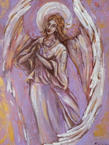 Картина под названием "19.68 * 15.74 Oil P…" - Svetlana Sindere, Подлинное произведение искусства, Масло Установлен на картон