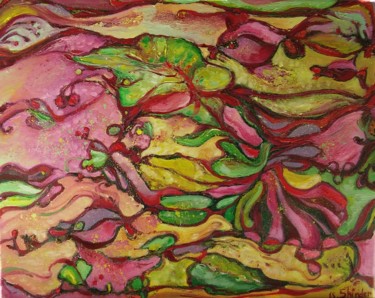 Pittura intitolato "19.6*15.7 Оil Paint…" da Svetlana Sindere, Opera d'arte originale, Olio Montato su Telaio per barella in…