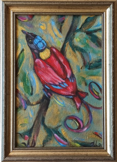 Картина под названием "Оil Painting On Сan…" - Svetlana Sindere, Подлинное произведение искусства, Масло Установлен на картон