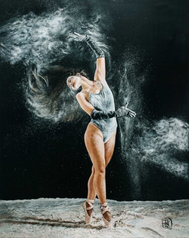 Картина под названием "Шакти" - Светлана Голофаева, Подлинное произведение искусства, Акрил