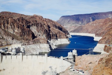 Photographie intitulée "Dam Nevada" par Sebrede, Œuvre d'art originale, Photographie numérique