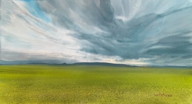 "Cyprus winter, Mesa…" başlıklı Tablo Svetlana Kostina tarafından, Orijinal sanat, Suluboya