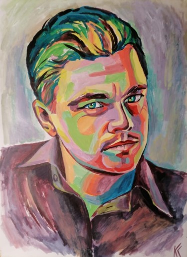 Leonardo Картина под названием "Leonardo" - Светлана Ковкова, Подлинное произведение искусства, Акрил