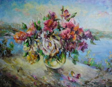 Peinture intitulée "Летний концерт" par Svetlana Kruglov, Œuvre d'art originale