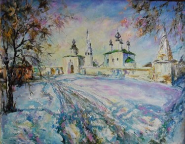 Pittura intitolato "Александровский мон…" da Svetlana Kruglov, Opera d'arte originale