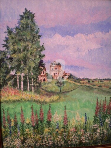 Картина под названием "г.Красный Холм .Быв…" - Светлана Круговенкова, Подлинное произведение искусства