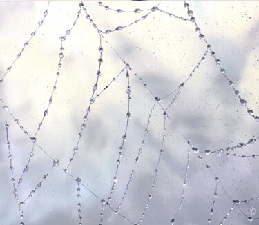 Картина под названием "100 х 80 Cobweb" - Svetlana Kunegina, Подлинное произведение искусства, Акрил