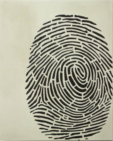 Malerei mit dem Titel "Imprint" von Svetlana Loskurinskaia, Original-Kunstwerk, Acryl