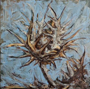 Peinture intitulée "thorn" par Svetlana Lukina, Œuvre d'art originale, Acrylique