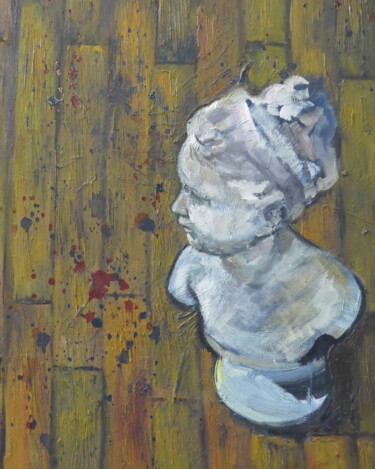 Pintura titulada "still-life" por Svetlana Martirosyan, Obra de arte original, Oleo