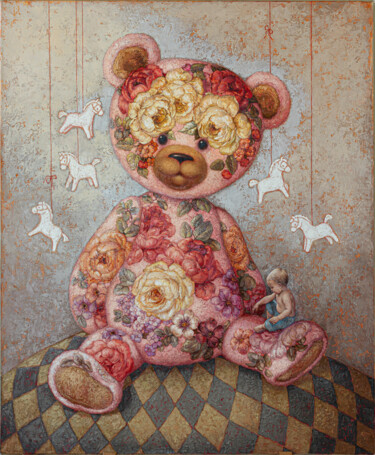 Картина под названием "Dreamers" - Светлана Моисеева, Подлинное произведение искусства, Масло