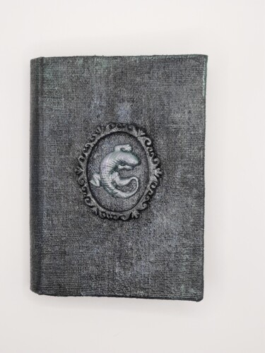 Arte textil titulada "Notepad" por Svetlana Morozova (IRGA), Obra de arte original, Papel maché
