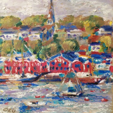 Peinture intitulée "Nova Scotia" par Svetlana Pyzurenko, Œuvre d'art originale, Pastel