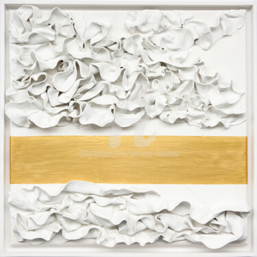 Peinture intitulée "Abstraction in Clay" par Svetlana Saratova, Œuvre d'art originale, Argile