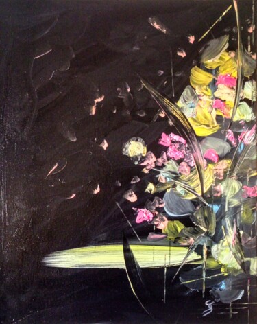 Pintura titulada "APPLAUSE" por Svetlana Sokolova, Obra de arte original, Oleo