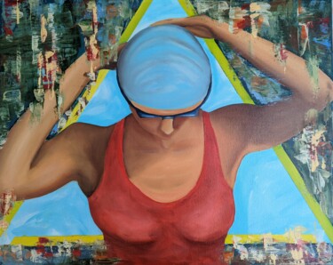 Malerei mit dem Titel "Exit" von Svetlana Tyan, Original-Kunstwerk, Öl