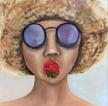 Malerei mit dem Titel "Summer" von Svetlana Tyan, Original-Kunstwerk, Öl