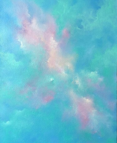 Картина под названием "Enjoy" - Svetlana Sky, Подлинное произведение искусства, Масло