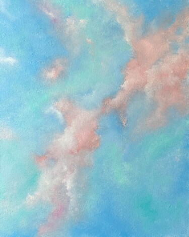 Картина под названием "Fly" - Svetlana Sky, Подлинное произведение искусства, Масло
